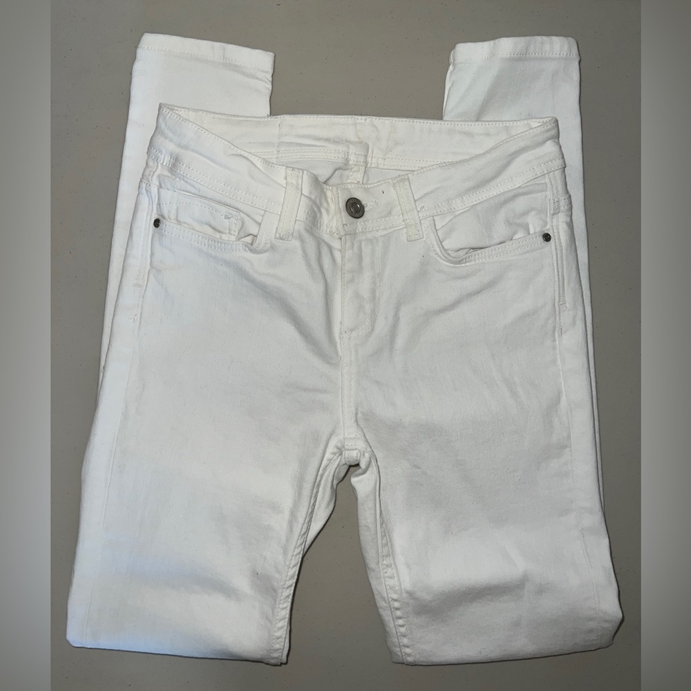 👖 Zara Z1975 White Denim Jeans